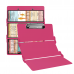 WhiteCoat Clipboard® Trifold - Pink Flight Medic Edition
